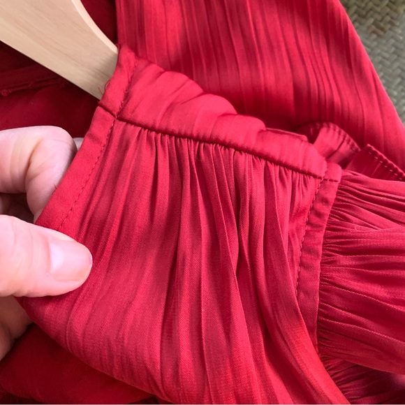 Anthropologie Red Mini Dress NWT - Picture 15 of 15